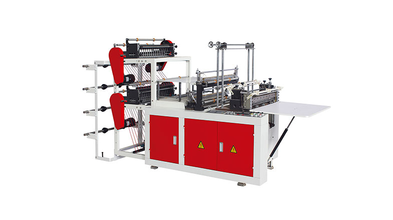 HC-LQ600/800/1000/1200Double-layer four-line heat-sealing and cold-cutting bag making machine
